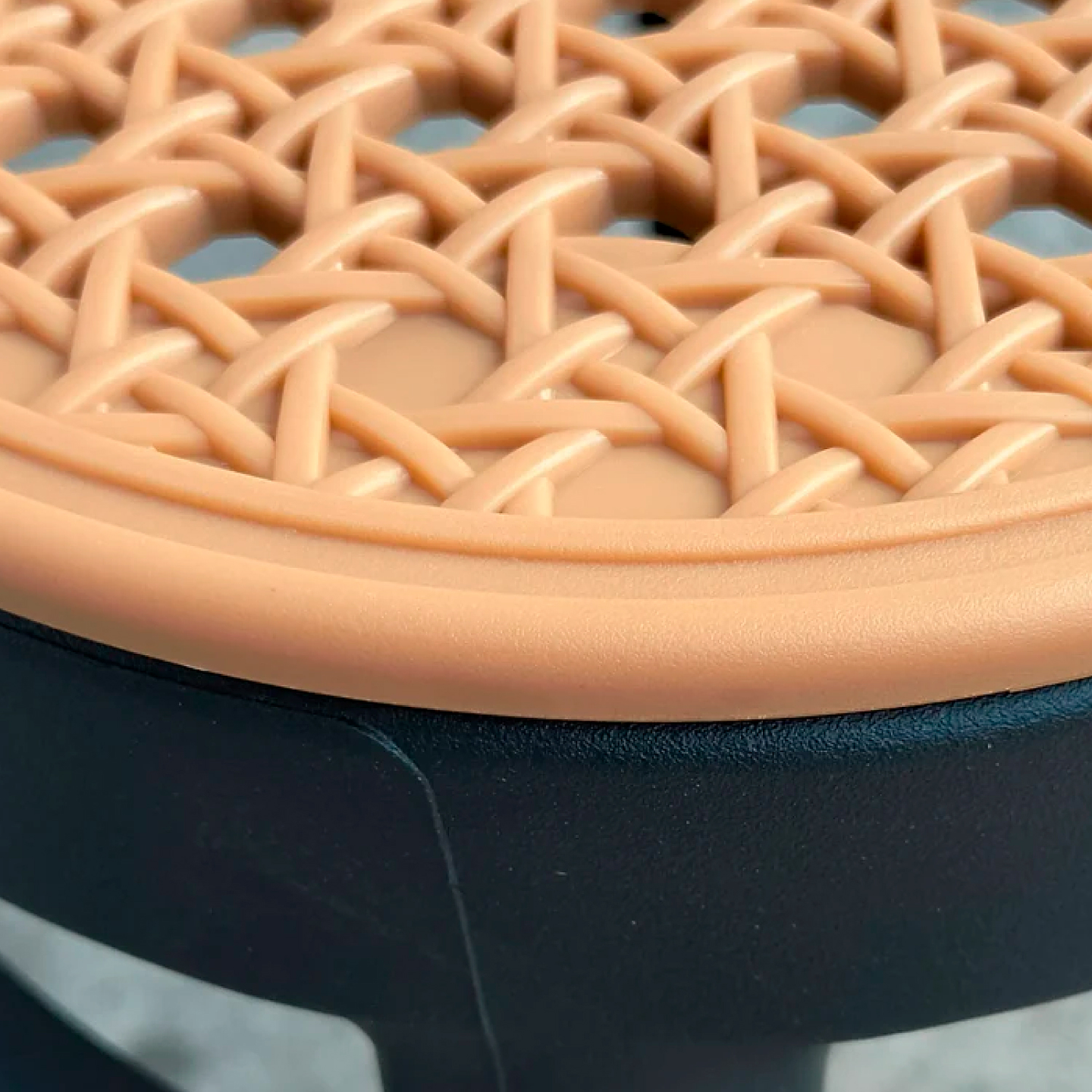 Silla Lombardía de Polipropileno - Negra 官 3