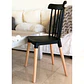 Silla Windsor Madera o Negra 然 - Miniatura 6