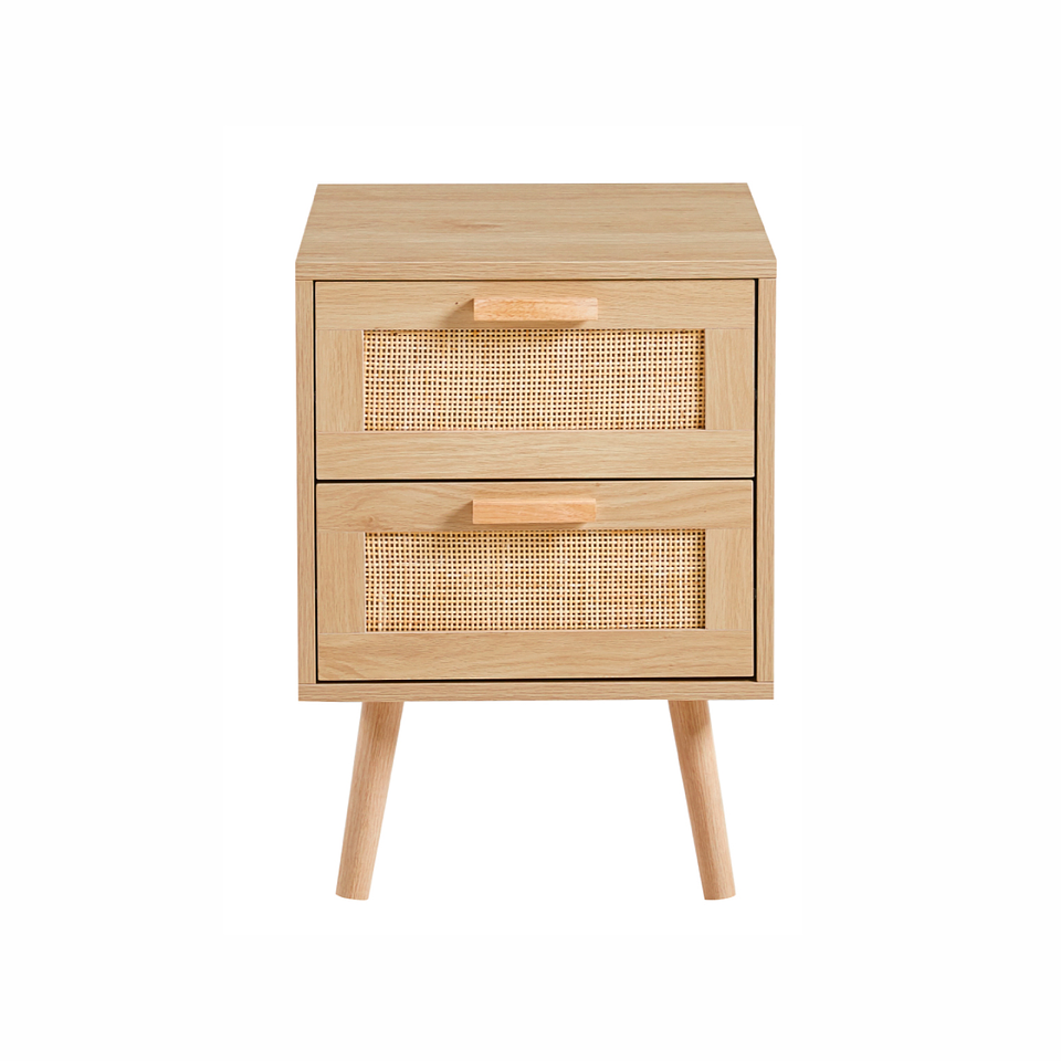 Velador Eames Mesh Doble - Madera Clara ク 1