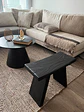 Piso Hanoi — Taburete de madera carbonizada Yakisugi 床- 3D - Miniatura 8