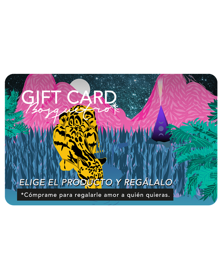 GIFT CARD "REGALA UN BOSQUETRO"