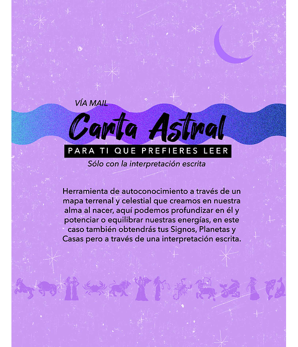 Carta Astral: Para ti que prefieres leer