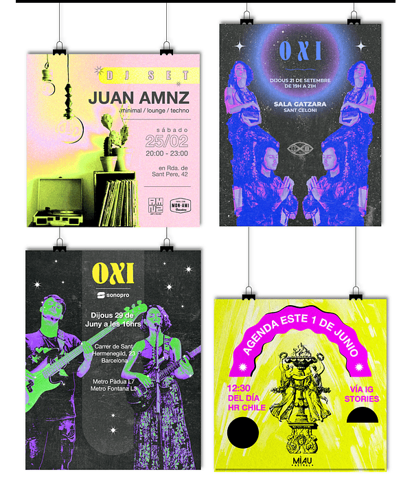 Flyers y posters