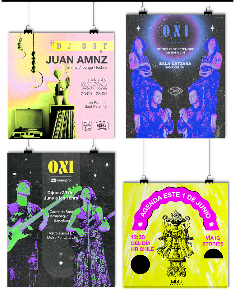 Flyers y posters