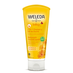 Shampoo & gel de ducha de caléndula (200 ml) - Weleda