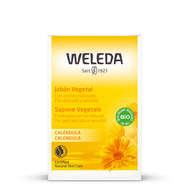 Jabón de caléndula (100 gr) - Weleda