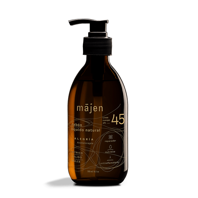 Jabón líquido natural alegría (290 gr) - Majen