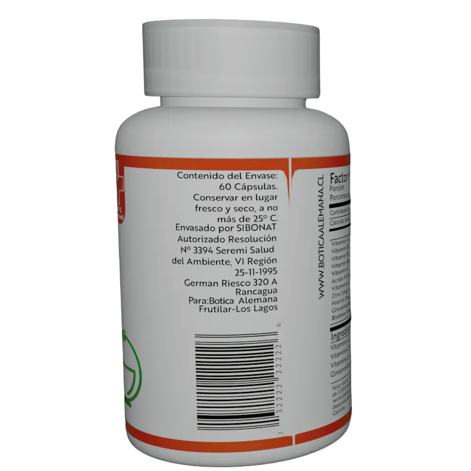 Multivit 1000, 90 cápsulas 1000 mg 3