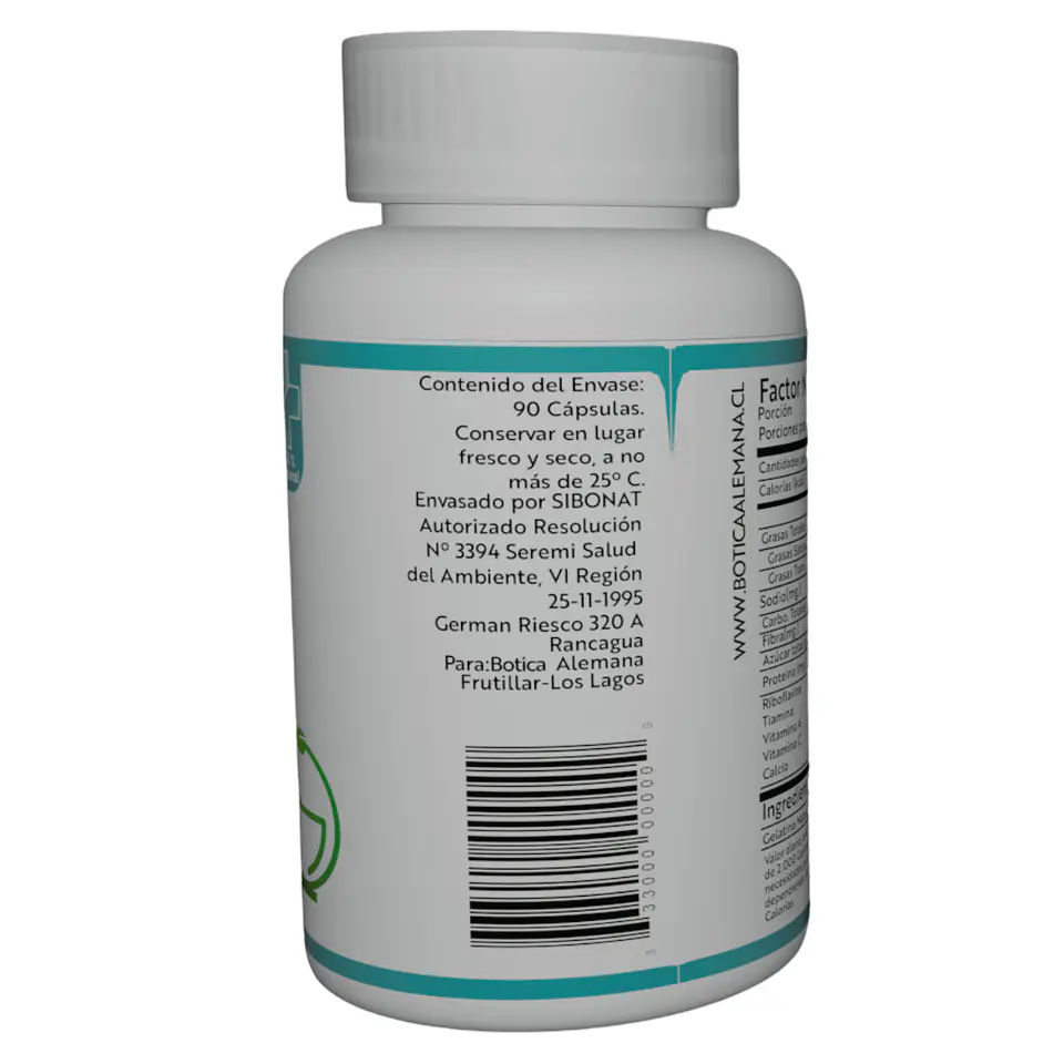 Moringa, 90 cápsulas 500 mg 3