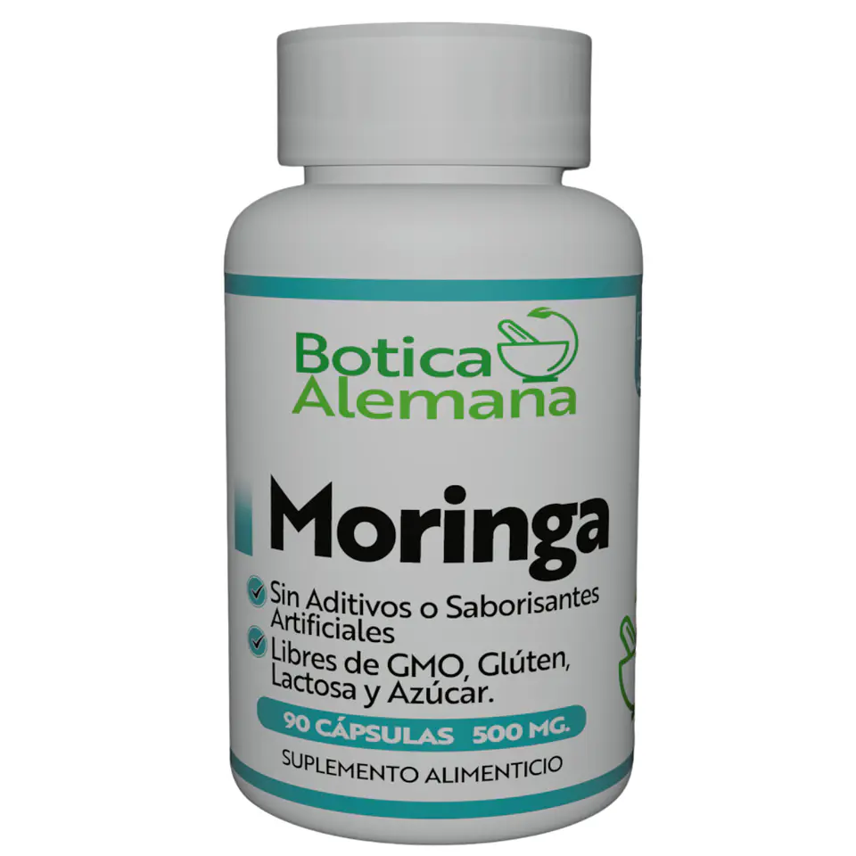 Moringa, 90 cápsulas 500 mg 1