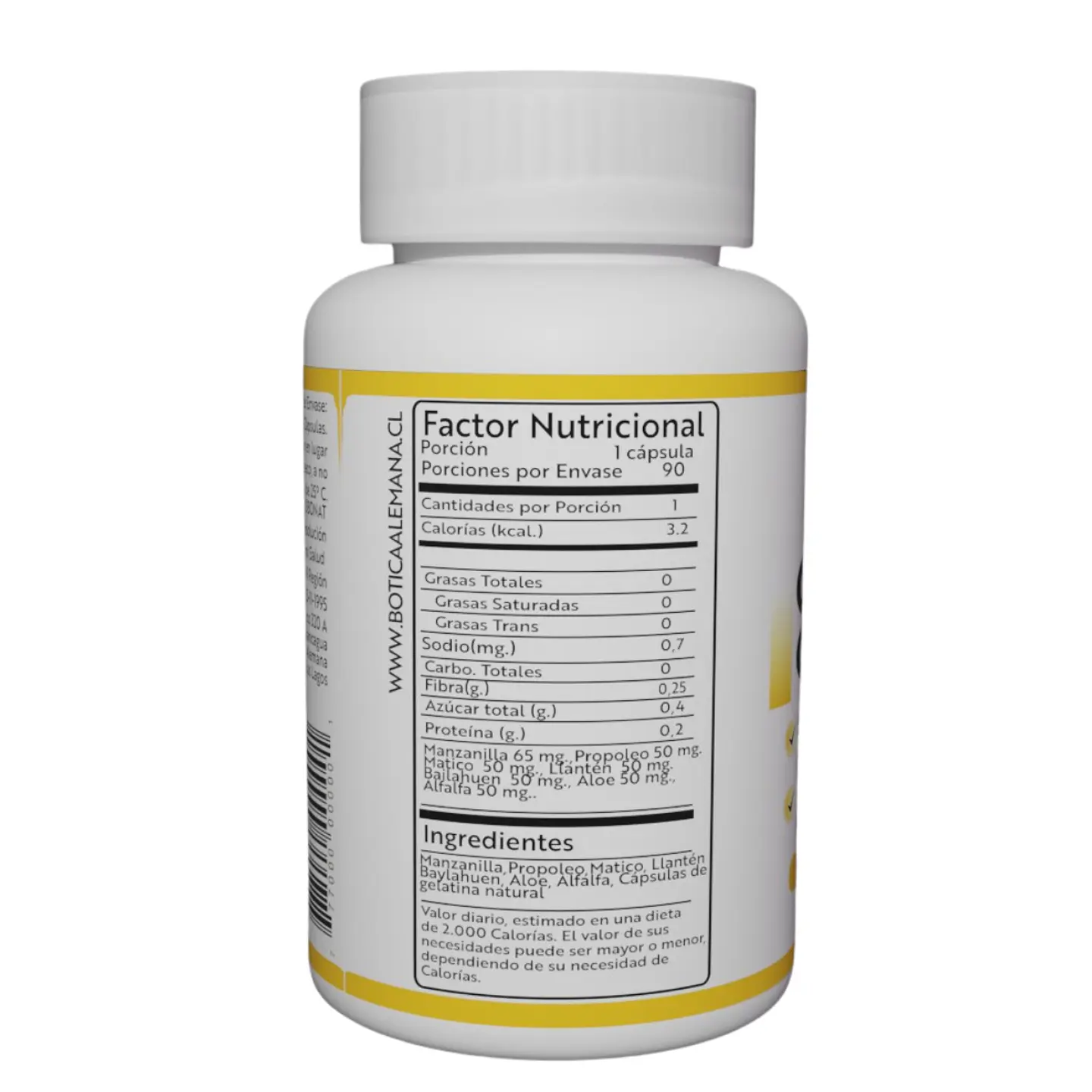 Colon Calm, 90 cápsulas 365 mg 2