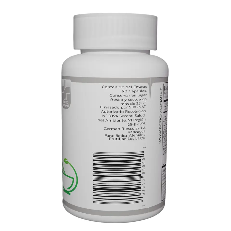 Citrato de Magnesio, 90 cápsulas 450 mg 3