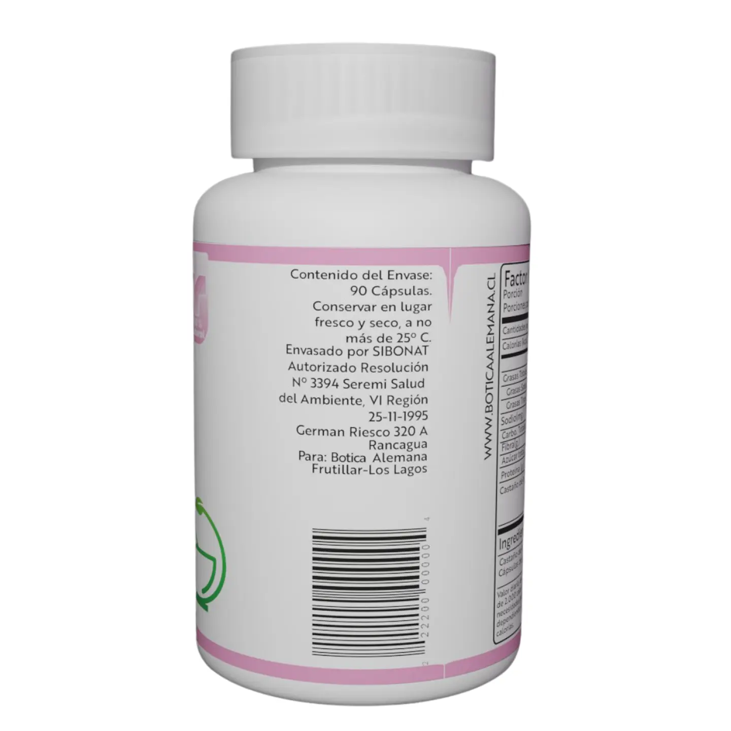 Castaño de Indias, 90 cápsulas 350mg 3