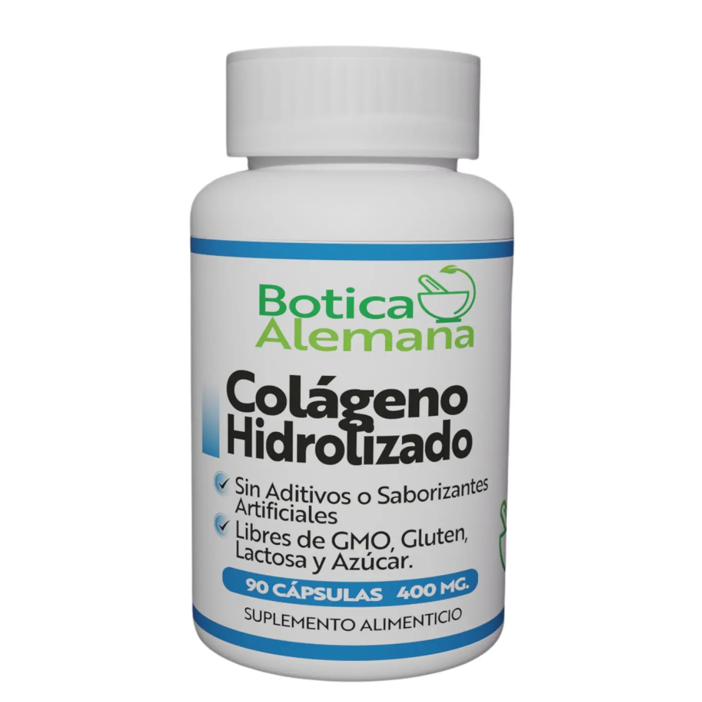 Colágeno Hidrolizado, 90 cápsulas 400 mg 1