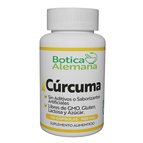 Cúrcuma, 90 cápsulas 500 mg