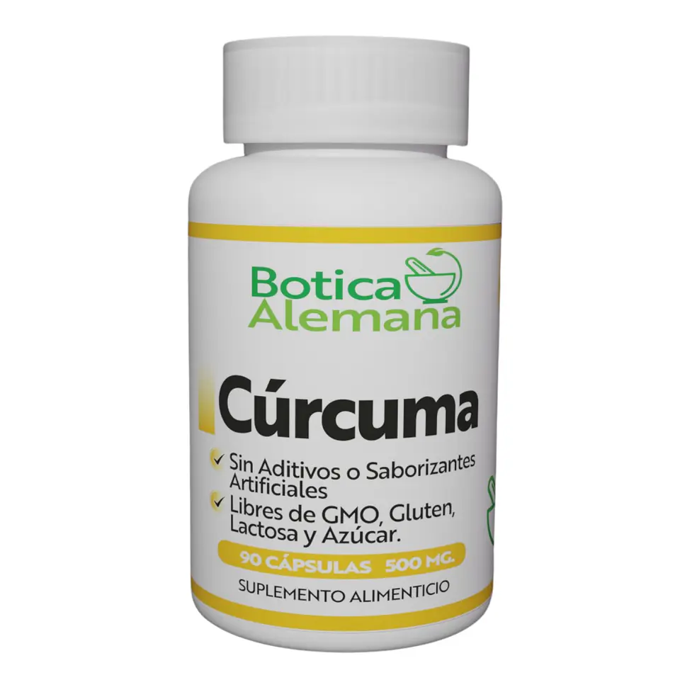 Cúrcuma, 90 cápsulas 500 mg 1
