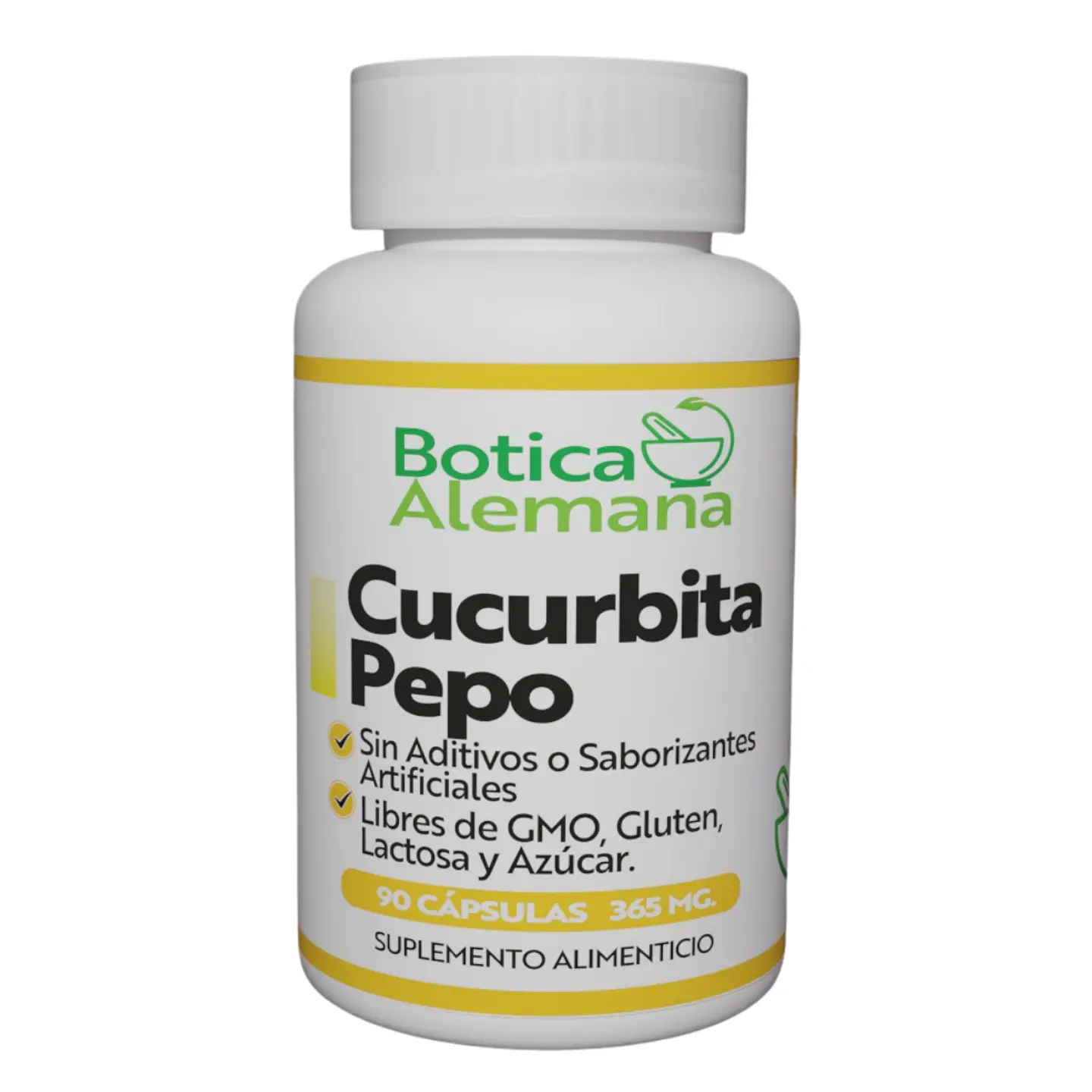 Curcubita Pepo, 90 cápsulas 365 mg 1