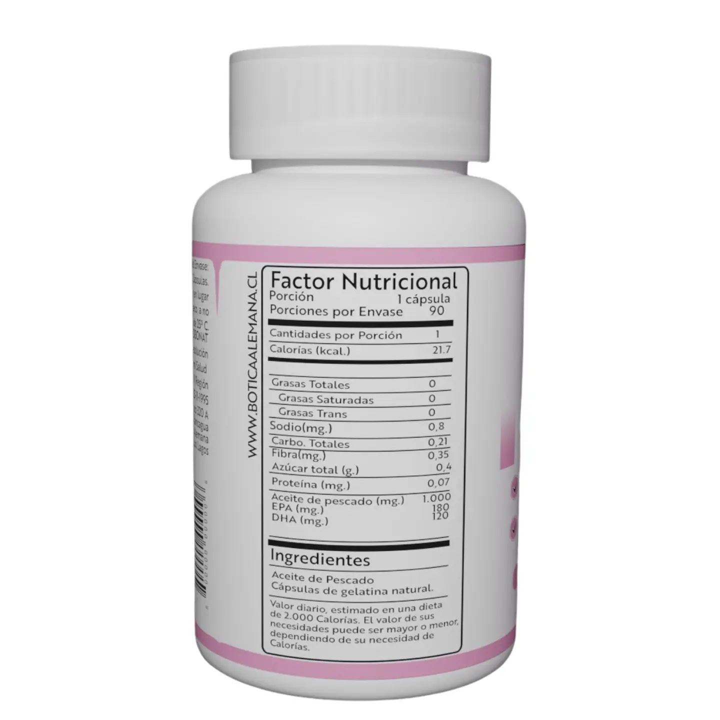 Omega 3, 90 cápsulas 1000 mg 2