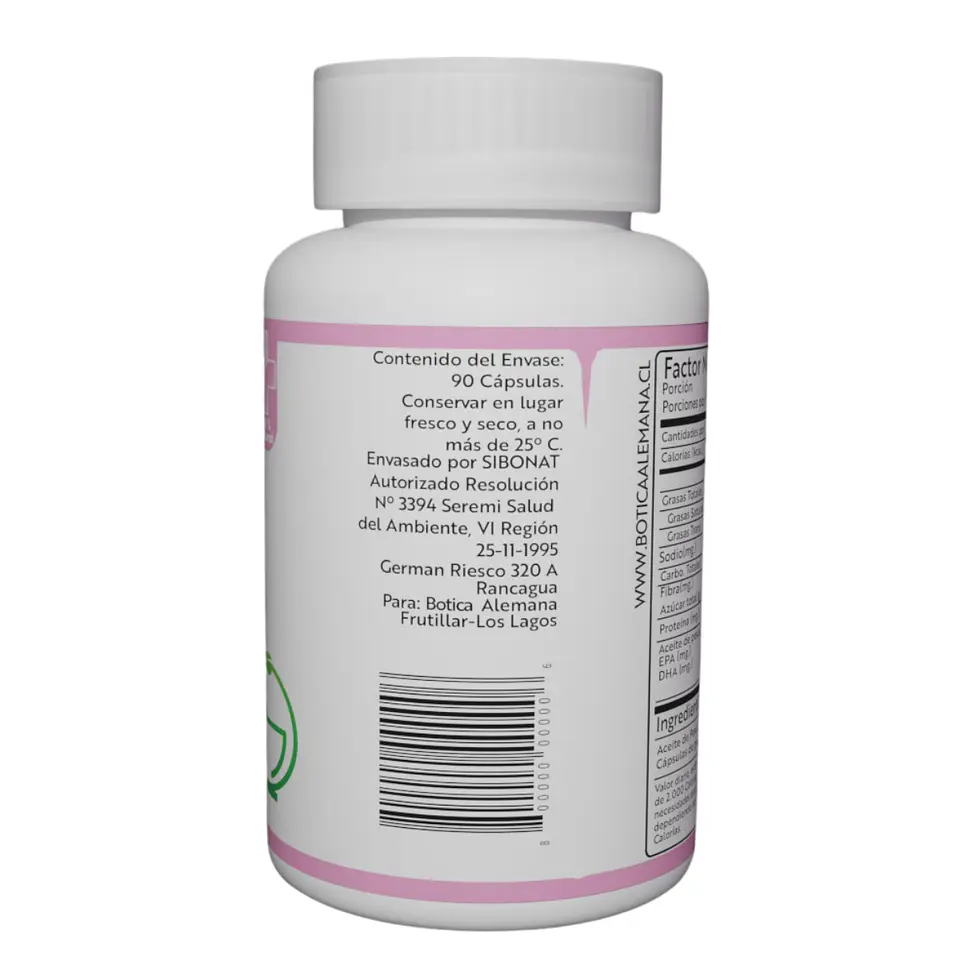 Omega 3, 90 cápsulas 1000 mg 3