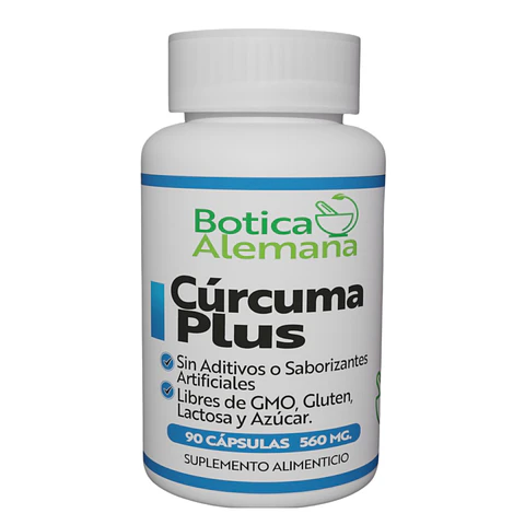 Cúrcuma Plus, 90 cápsulas 560 mg