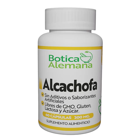 Alcachofa, 60 cápsulas 200 mg