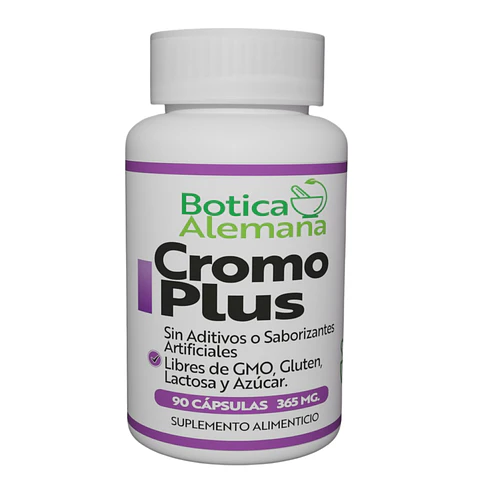 Cromo Plus, 90 cápsulas 365 mg