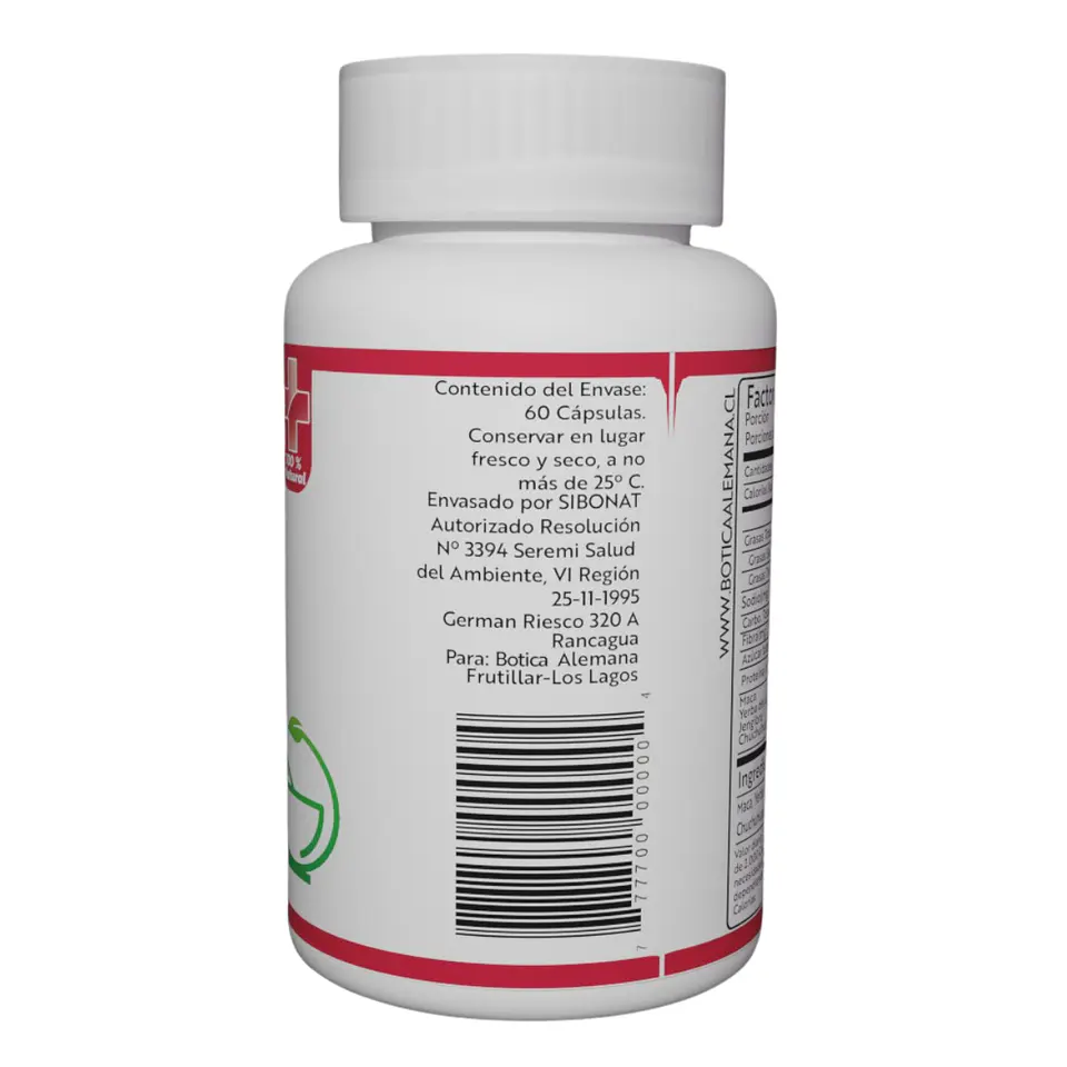 Dinaminat, Potenciador Sexual, 60 cápsulas 365 mg 3