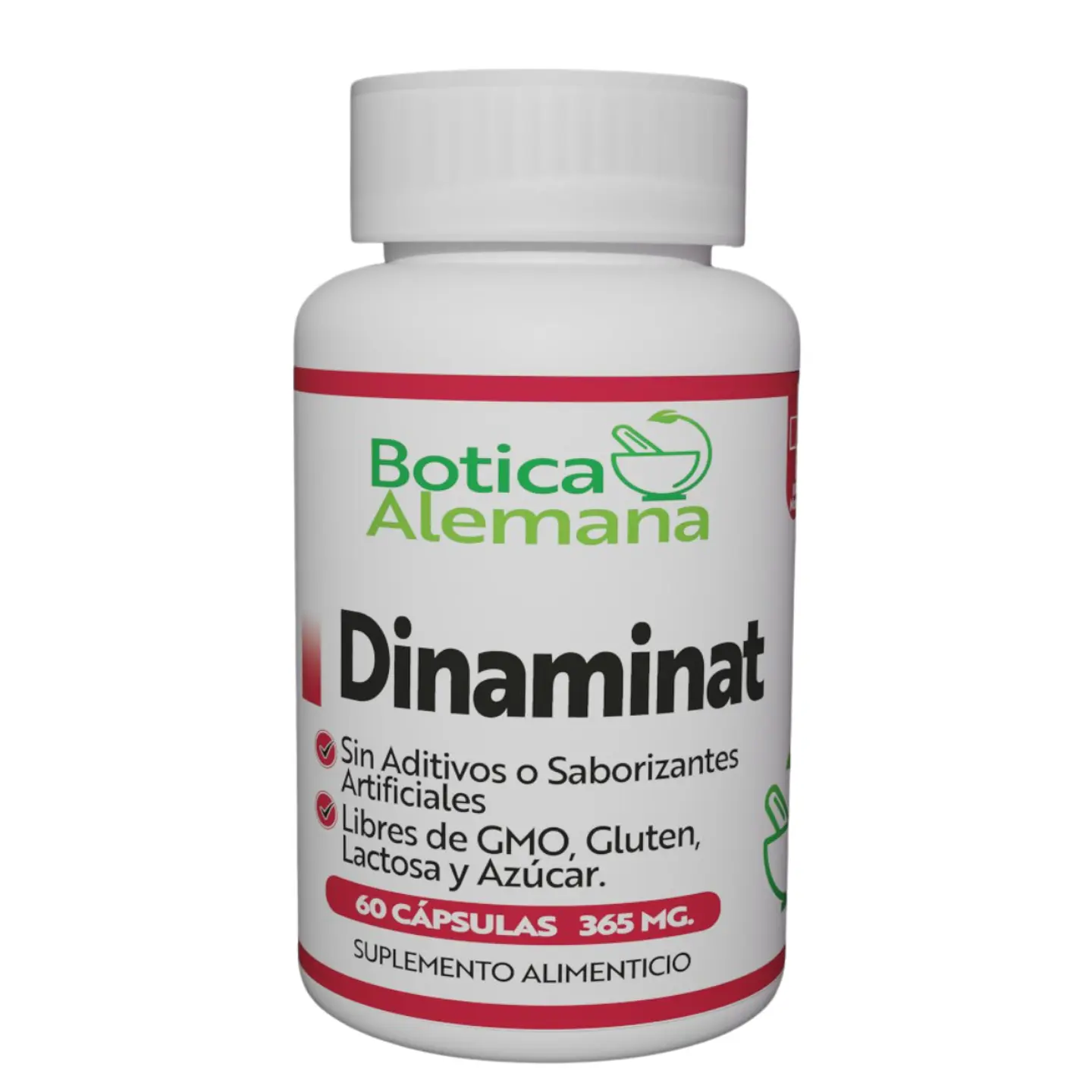 Dinaminat, Potenciador Sexual, 60 cápsulas 365 mg 1
