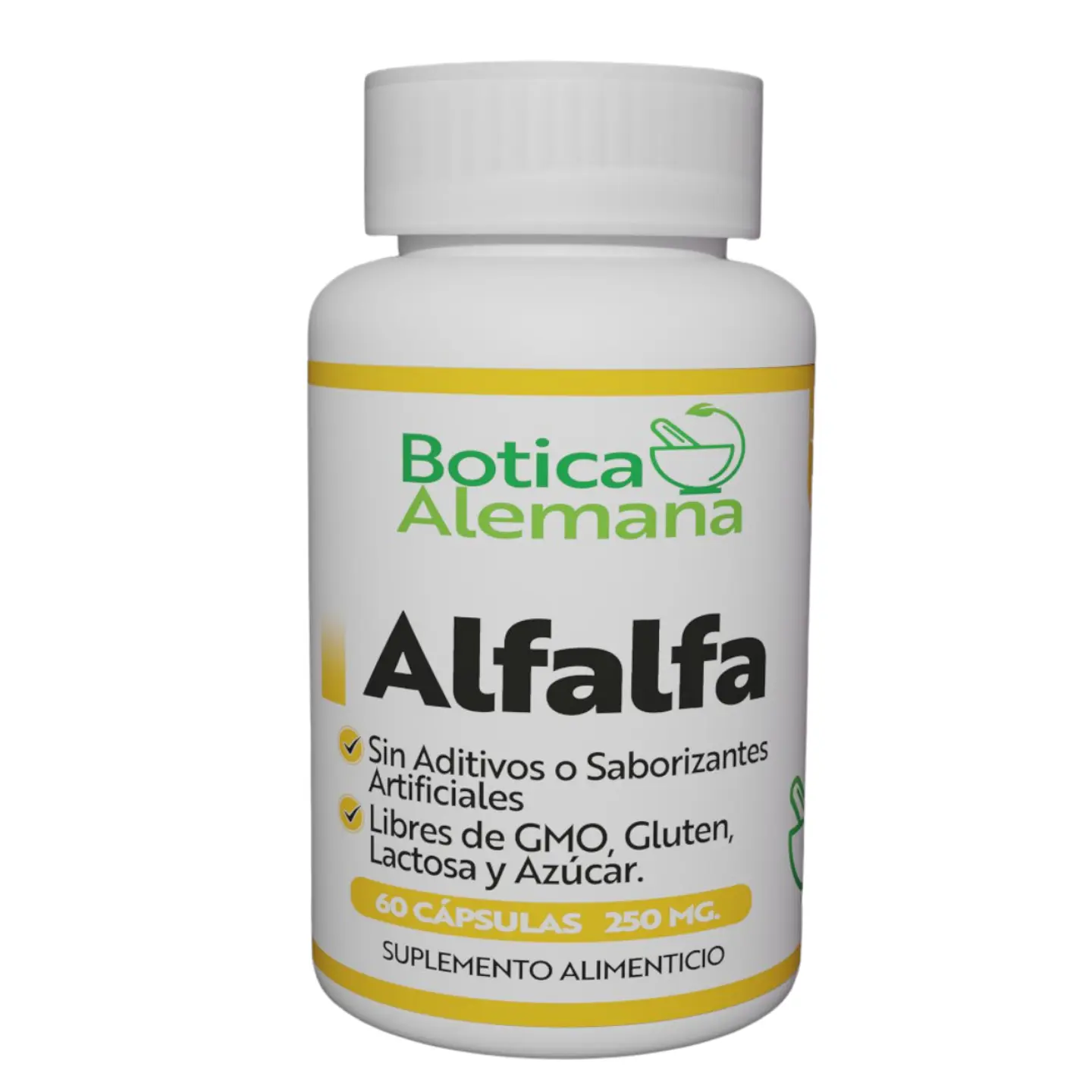 Alfalfa,  60 cápsulas 250 mg 1