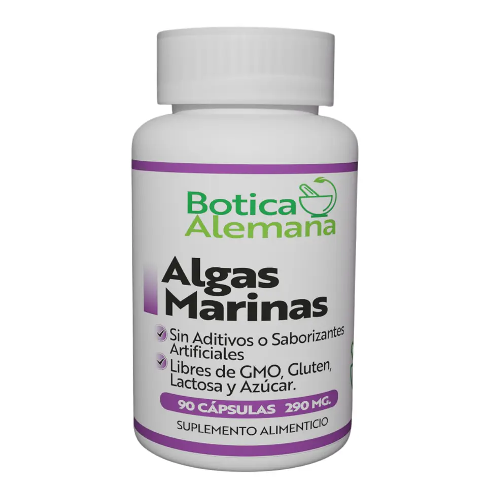 Algas Marinas, 90 cápsulas  290 mg 1