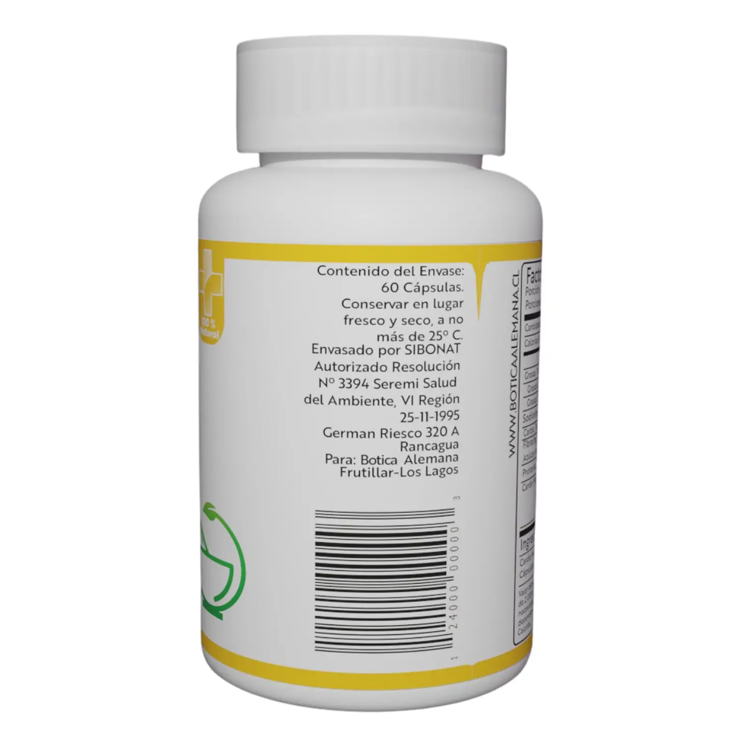 Cardo Mariano, 60 cápsulas 240 mg 3