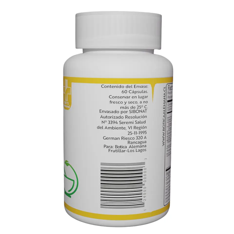 Cardo Mariano, 60 cápsulas 240 mg 3