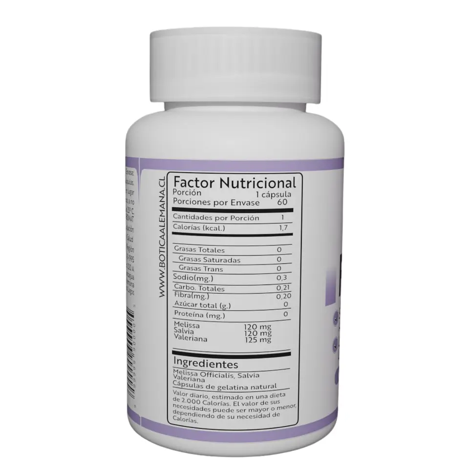 Fullpass, tranquilzante natural, 60 cápsulas 365  mg 2