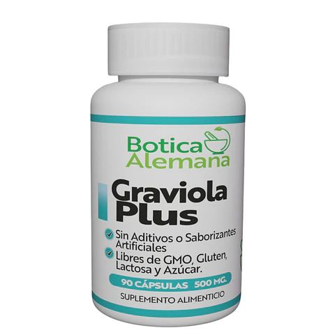 Graviola Plus, 90 cápsulas 500 mg