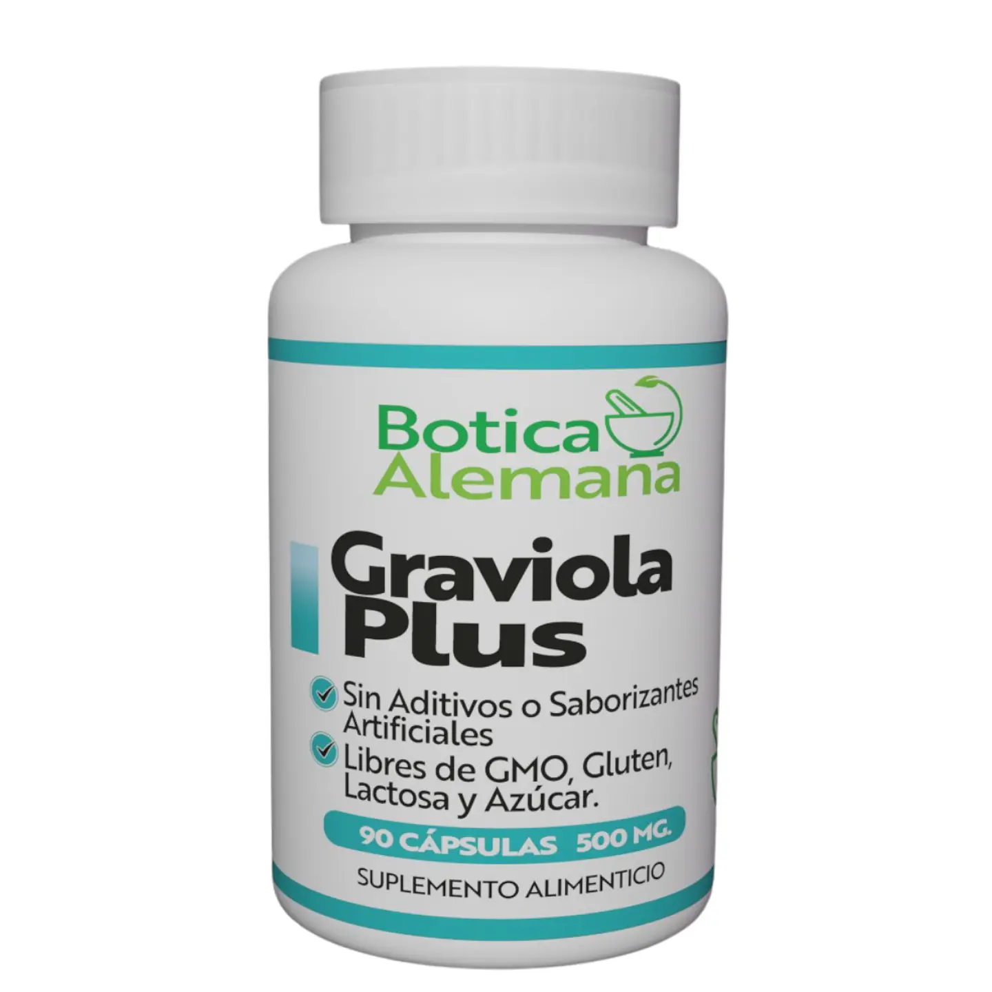 Graviola Plus, 90 cápsulas 500 mg 1