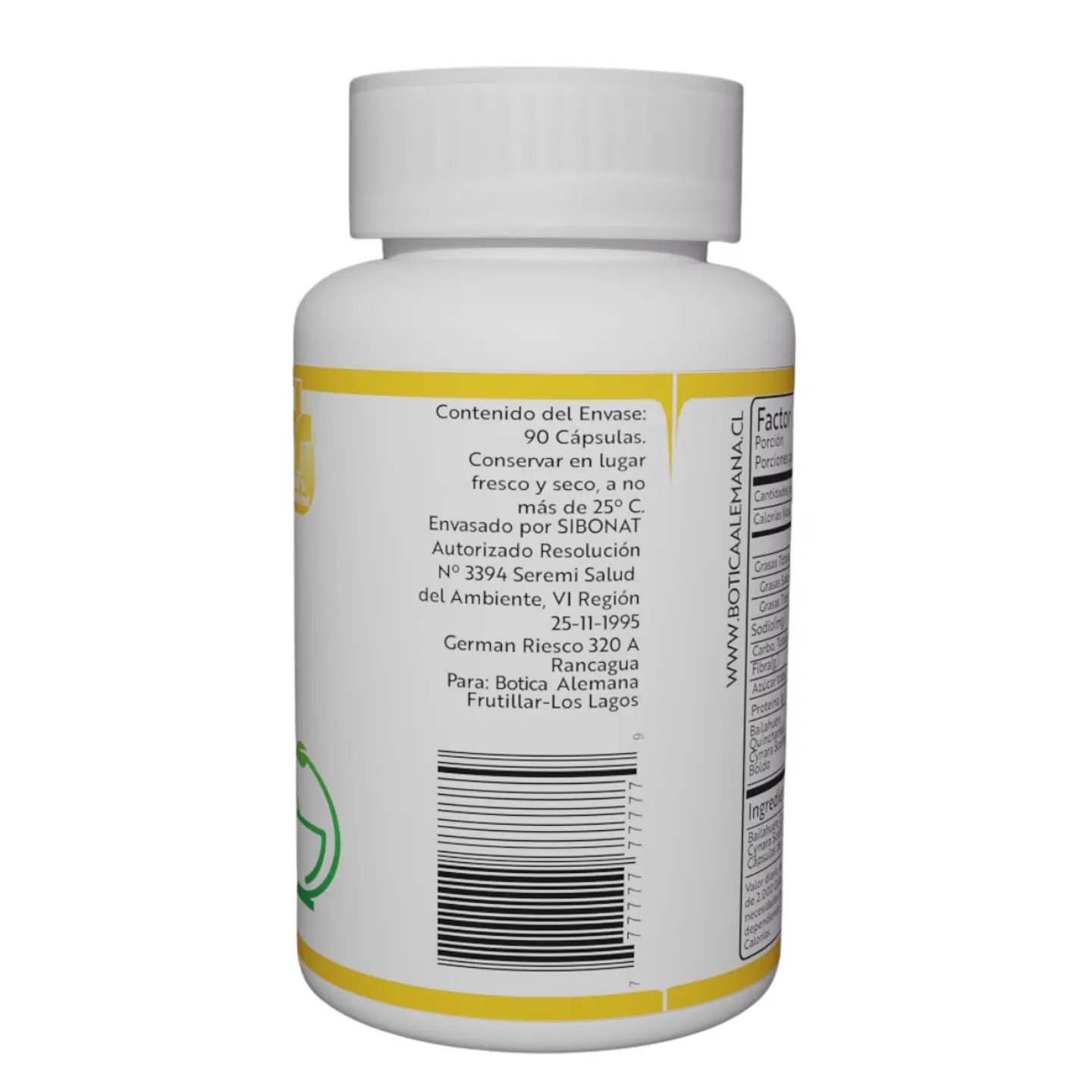 Hepasán, 90 cápsulas 350 mg 2