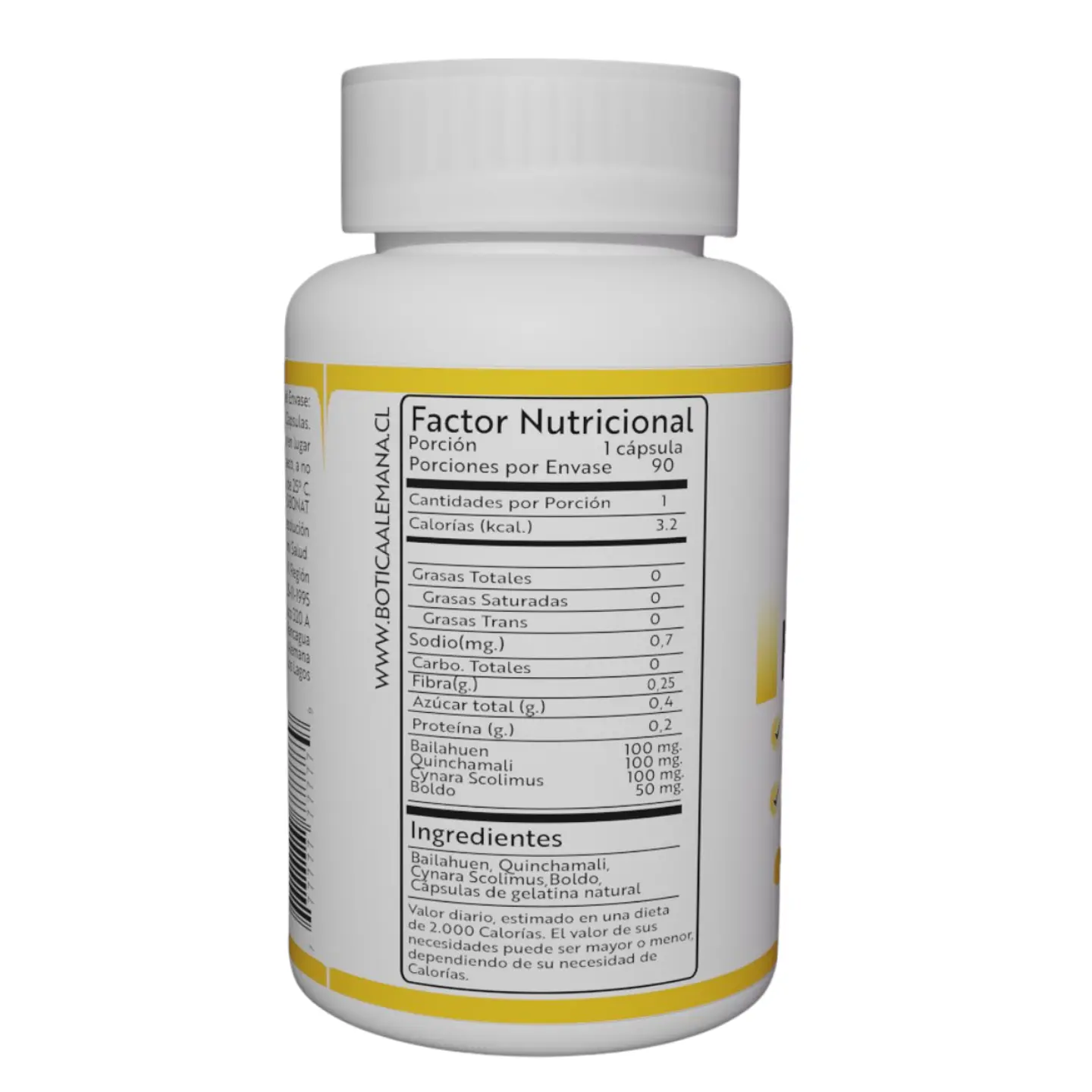 Hepasán, 90 cápsulas 350 mg 3