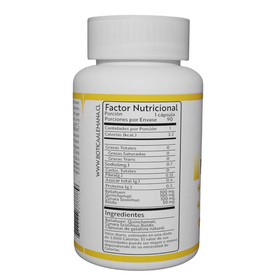 Hepasán, 90 cápsulas 350 mg 3