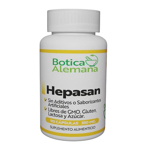 Hepasán, 90 cápsulas 350 mg