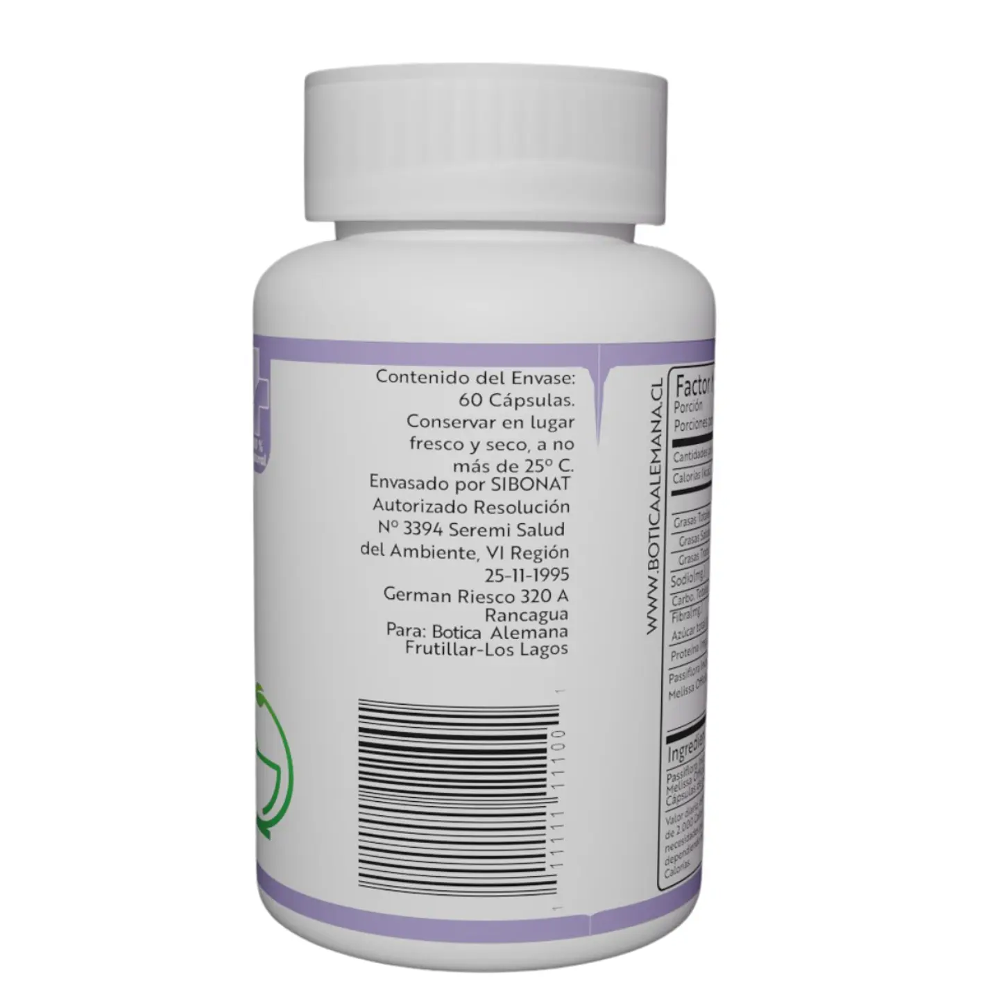 Mepasil, 60 cápsulas 250 mg 3