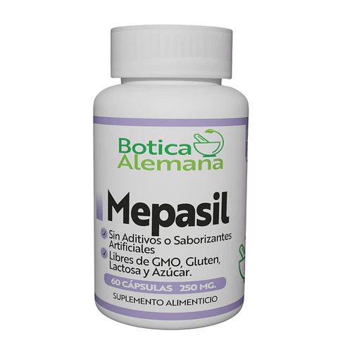 Mepasil, 60 cápsulas 250 mg