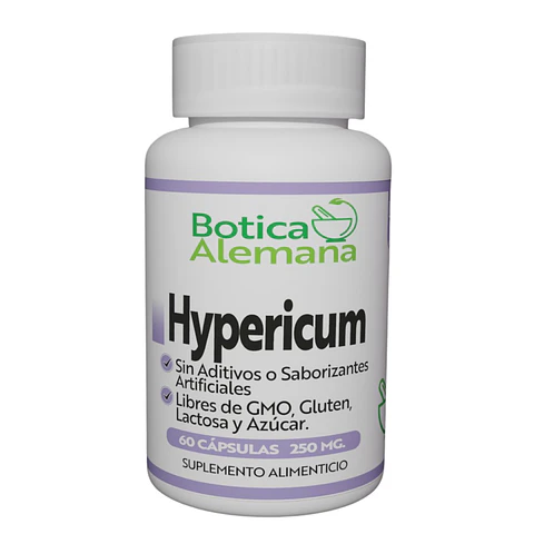 Hypericum, 60 cápsulas 250 mg