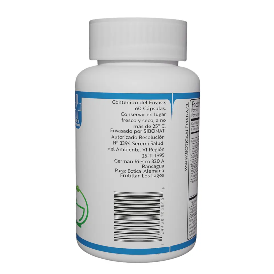 Vitamina D3, 60 cápsulas 2000 UI 3