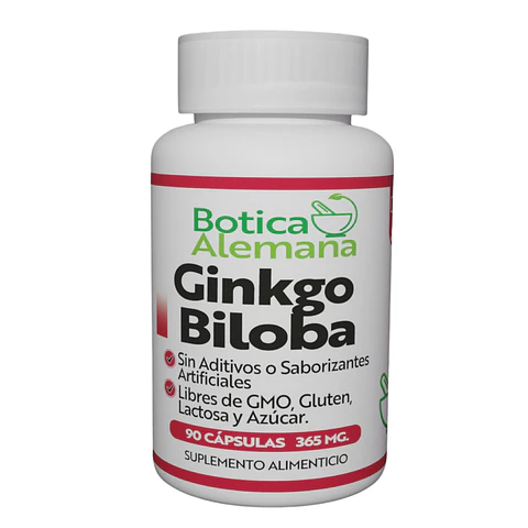 Ginko Biloba, 90 Cápsulas 365 mg
