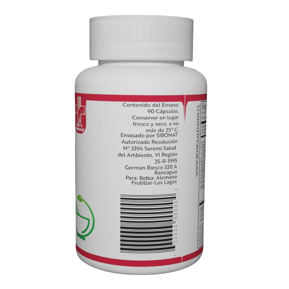 Ginko Biloba, 90 Cápsulas 365 mg 3