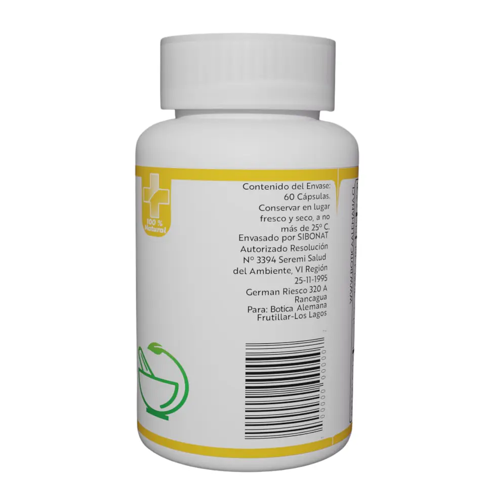 Aloe Vera, 60 cápsulas 125 mg 3
