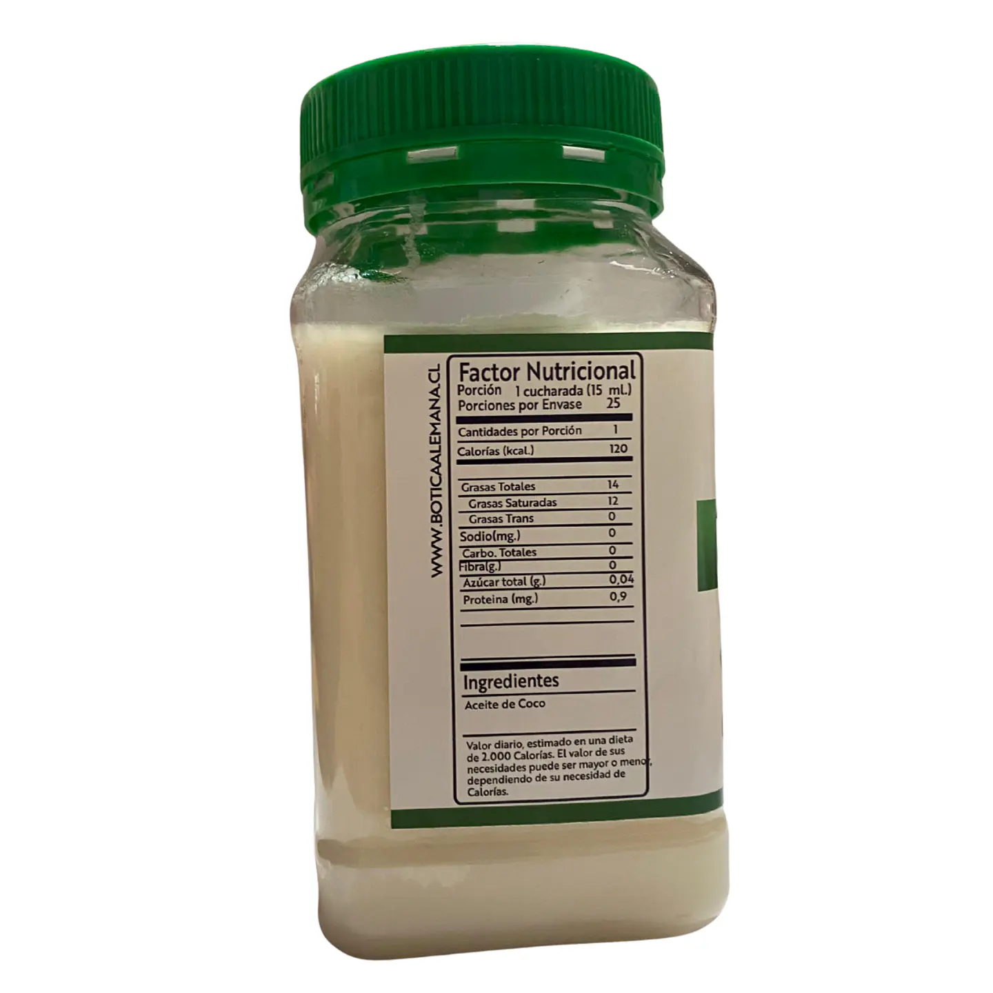 Aceite de Coco prensado en frío, 400 ml. 100% Orgánico y Natural 3