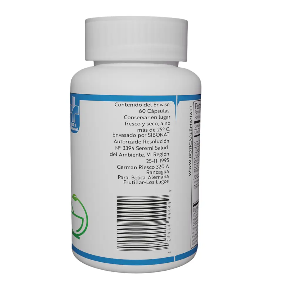 Vitamina D3, 60 cápsulas 5000 UI 3