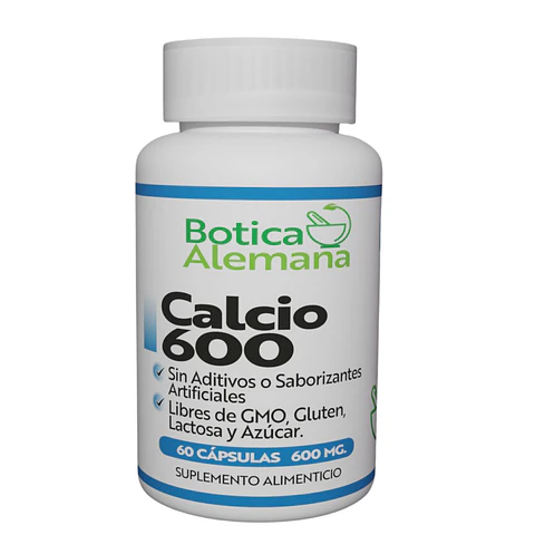 Calcio 600, 60 cápsulas 600 mg