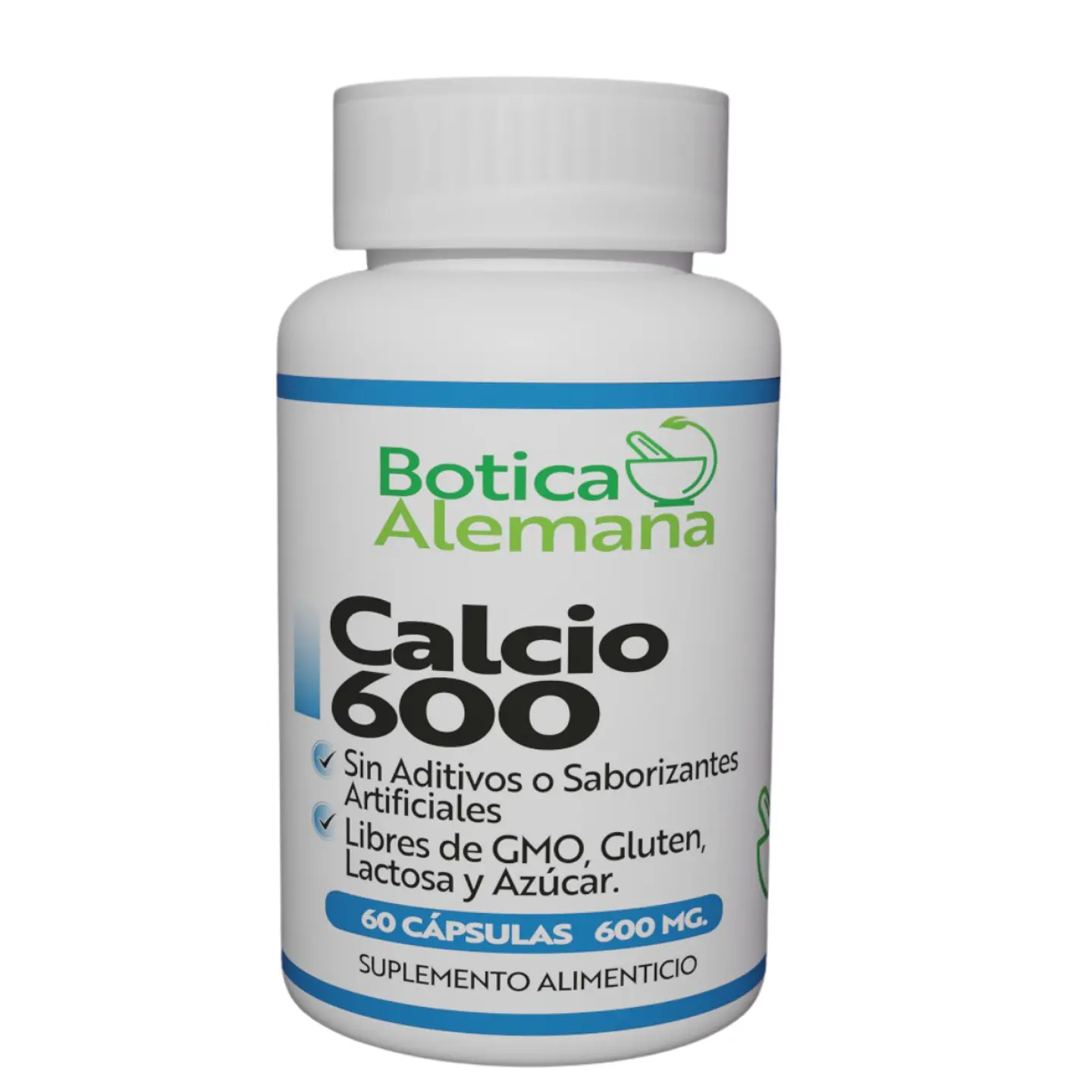 Calcio 600, 60 cápsulas 600 mg 1
